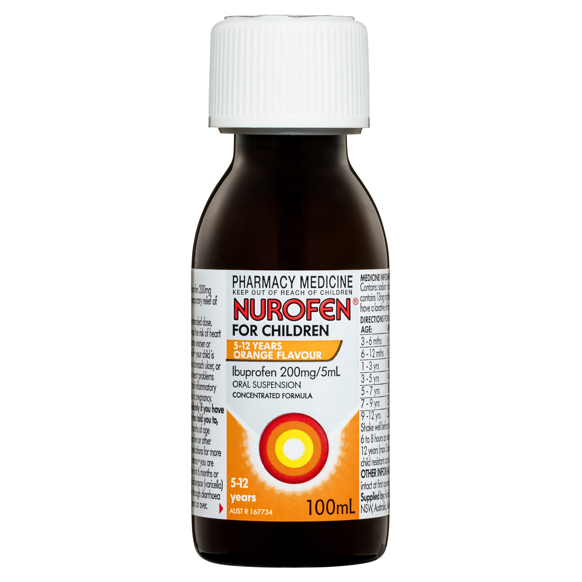Nurofen For Children 5-12 Years Orange 100ml - Image 6