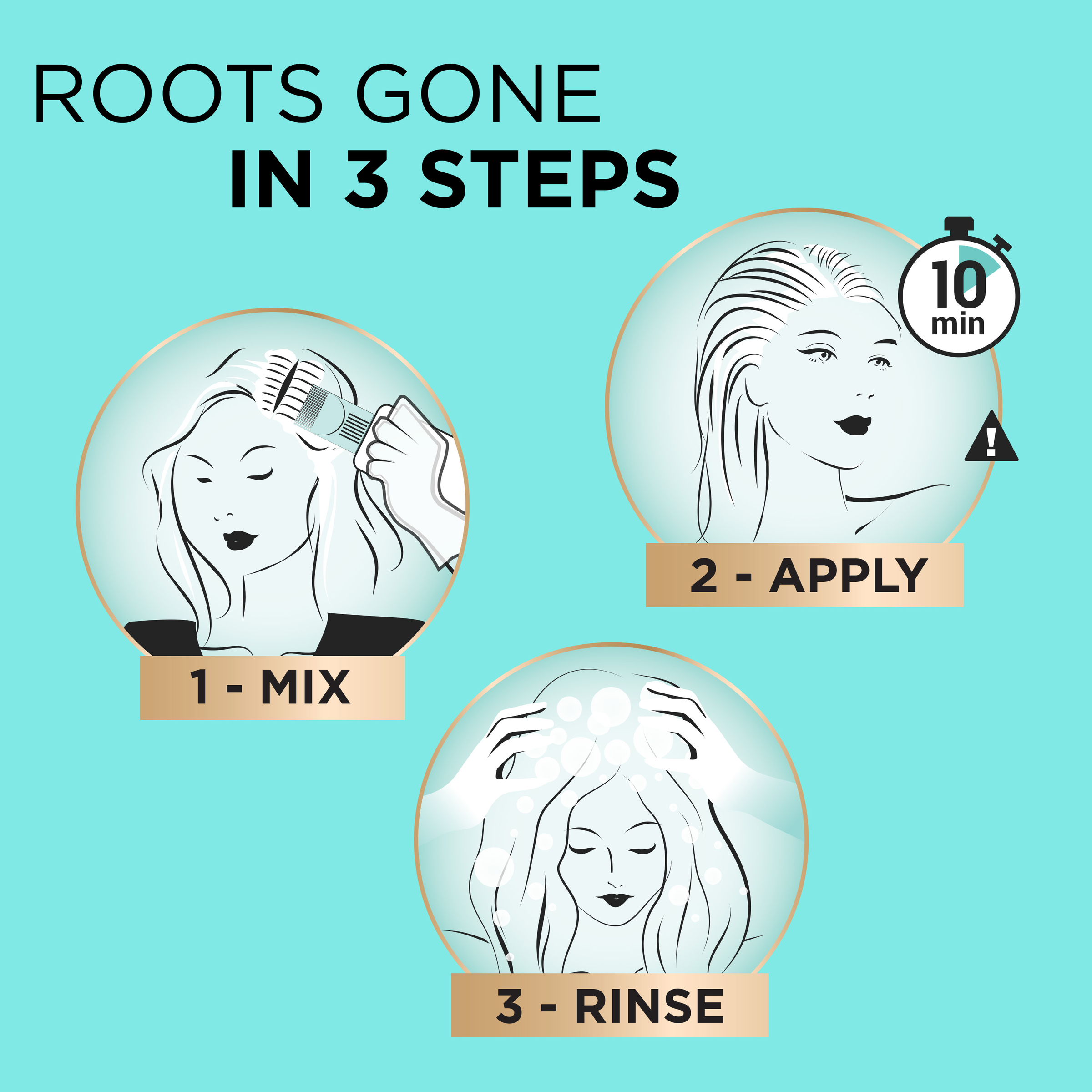 L'Oreal Paris Magic Retouch Permanent 4 Dark Brown 1 each - Image 5