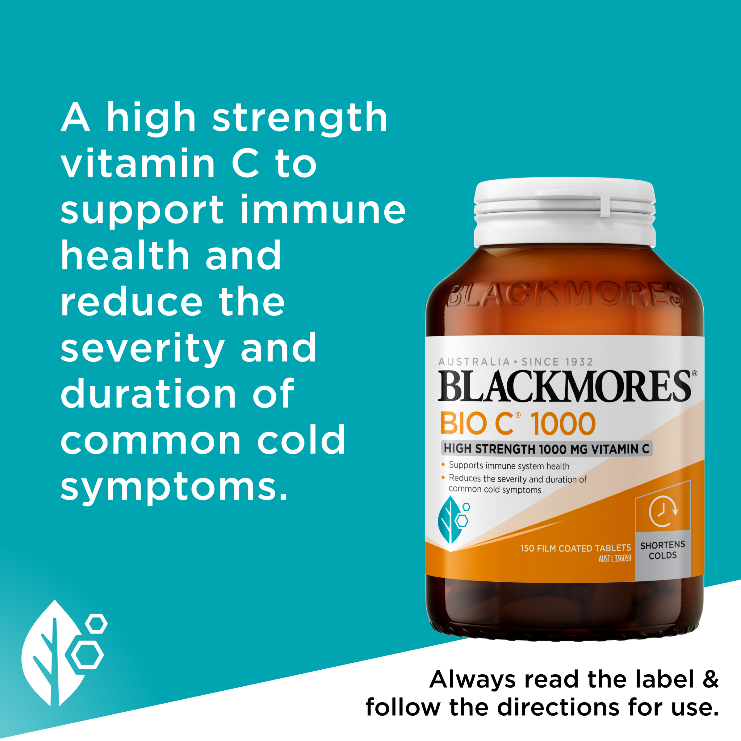 Blackmores Bio C 1000 - 150 tablets - Image 6