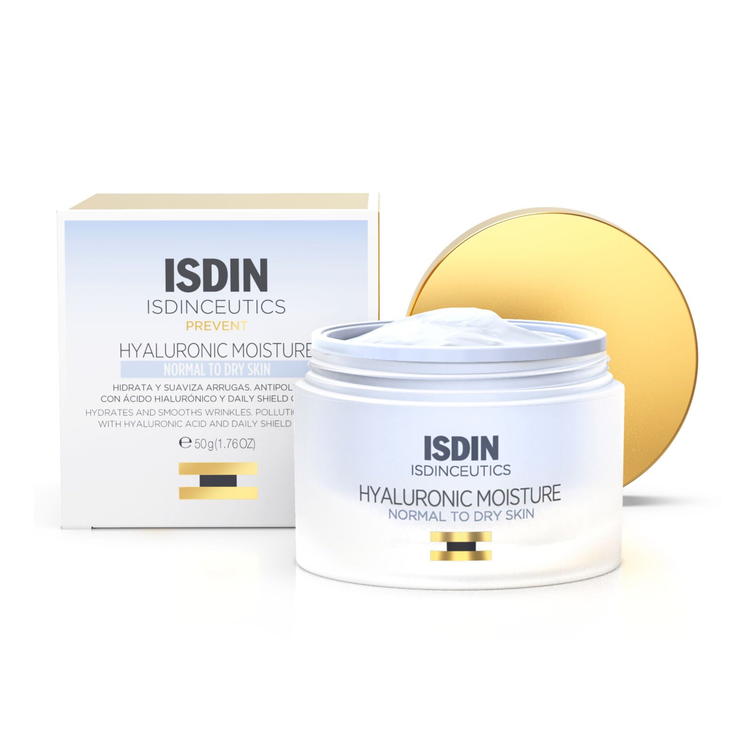 ISDIN Isdinceutics Hyaluronic Moisture Cream Normal/Dry 50g - Image 1