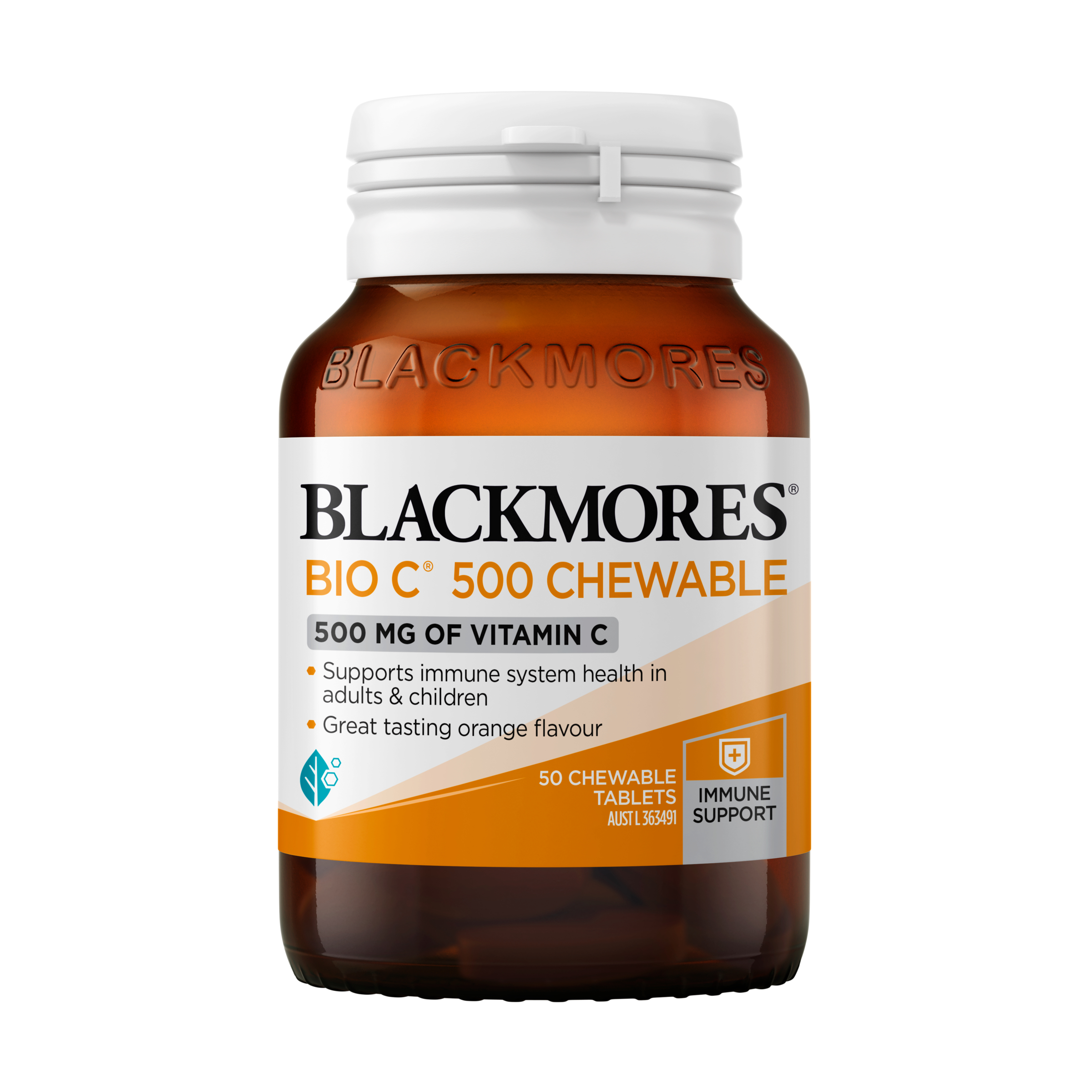 Blackmores Bio C 500 - 50 chewable tablets - Image 1