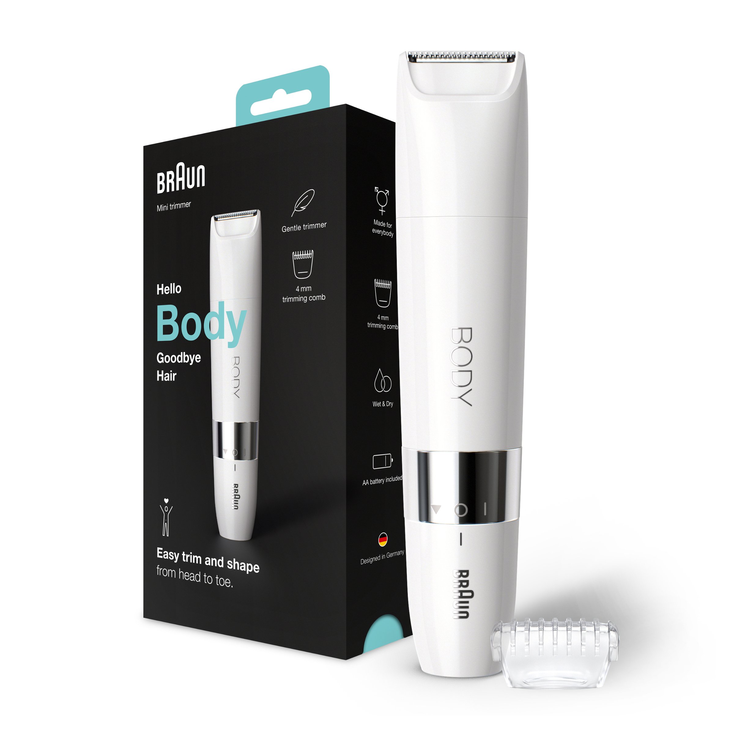 Braun Body Mini Trimmer BS1000 - 1 unit - Image 3