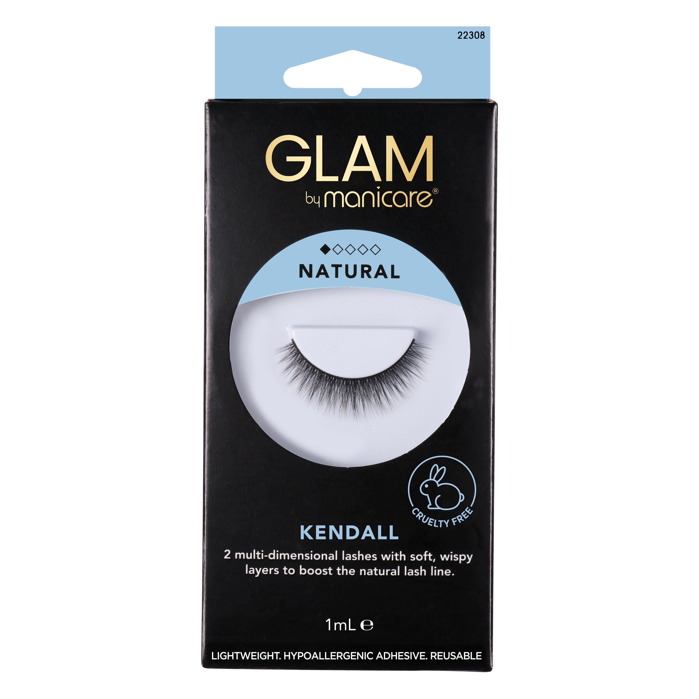 Manicare Glam Eye Lashes Kendall 1 each