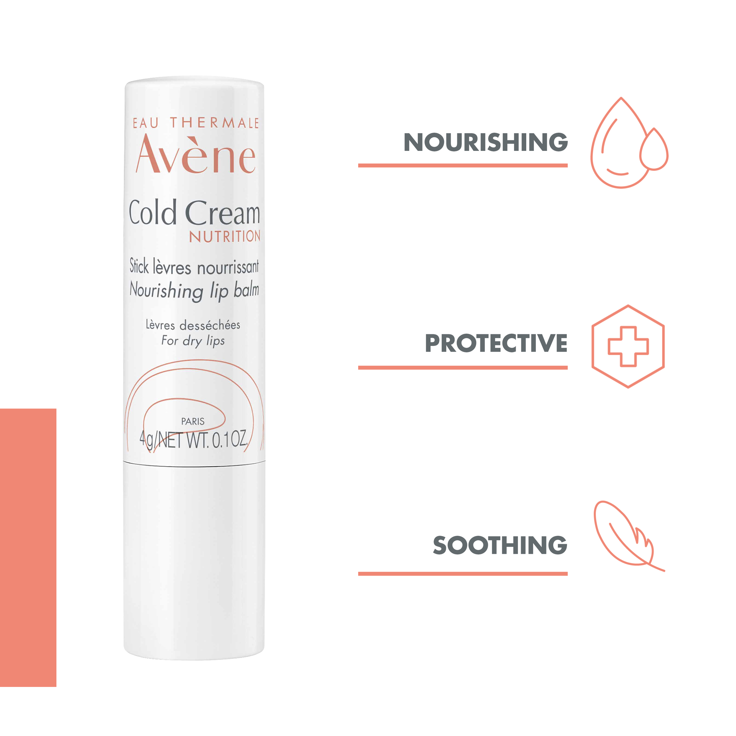 Avene Cold Cream Lip Balm 4g - Image 2