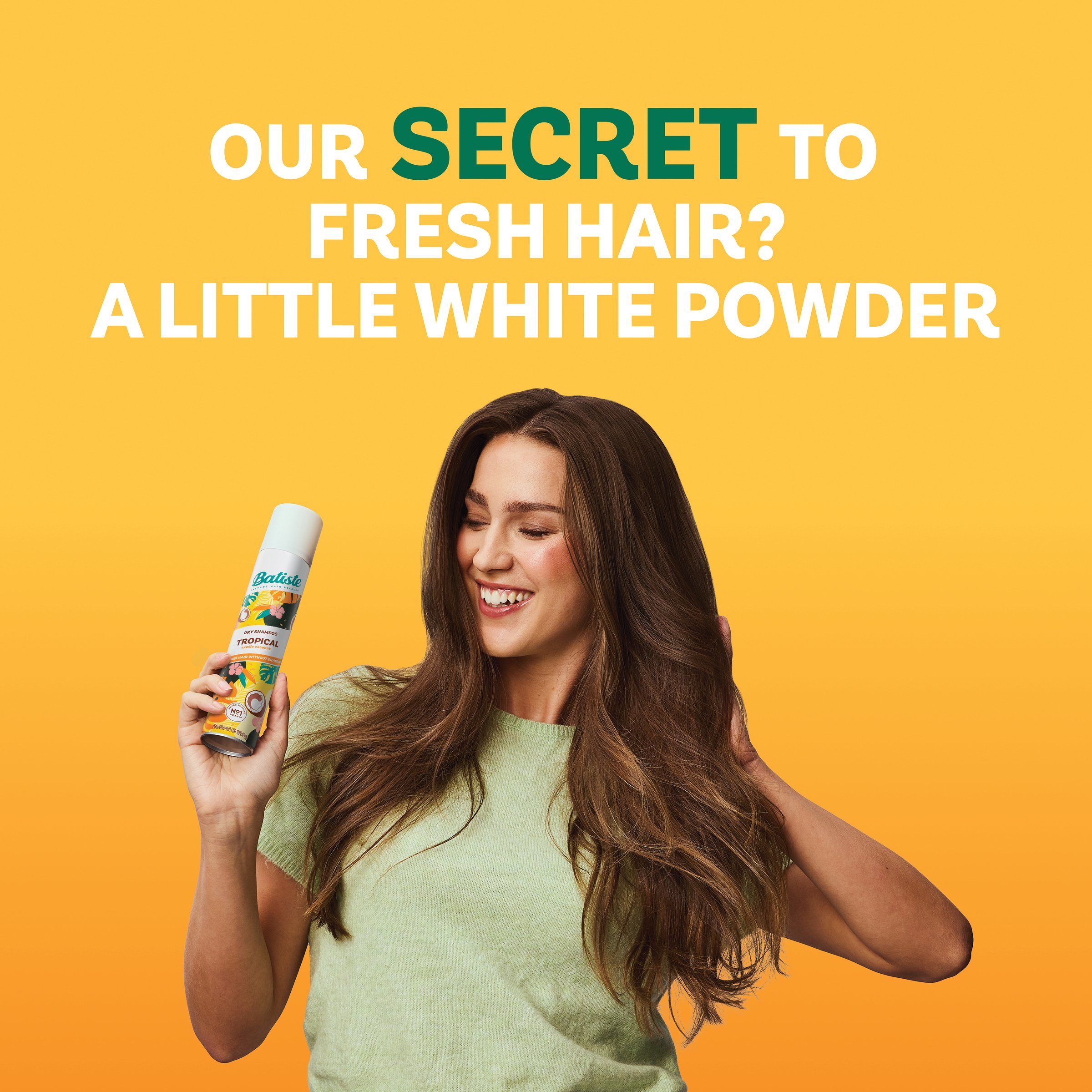 Batiste Dry Shampoo Tropical 200ml - Image 3