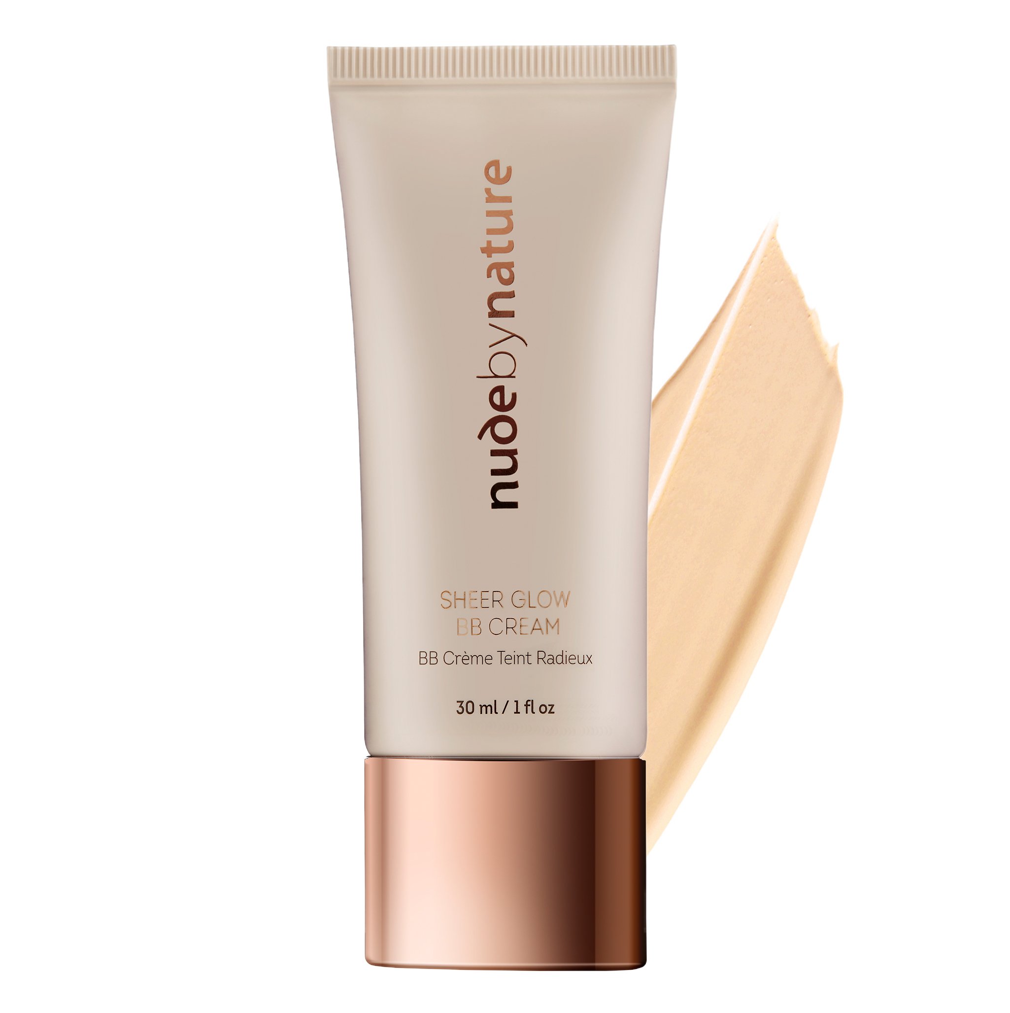 Nude By Nature Sheer Glow BB Cream 01 Porcelain 30ml