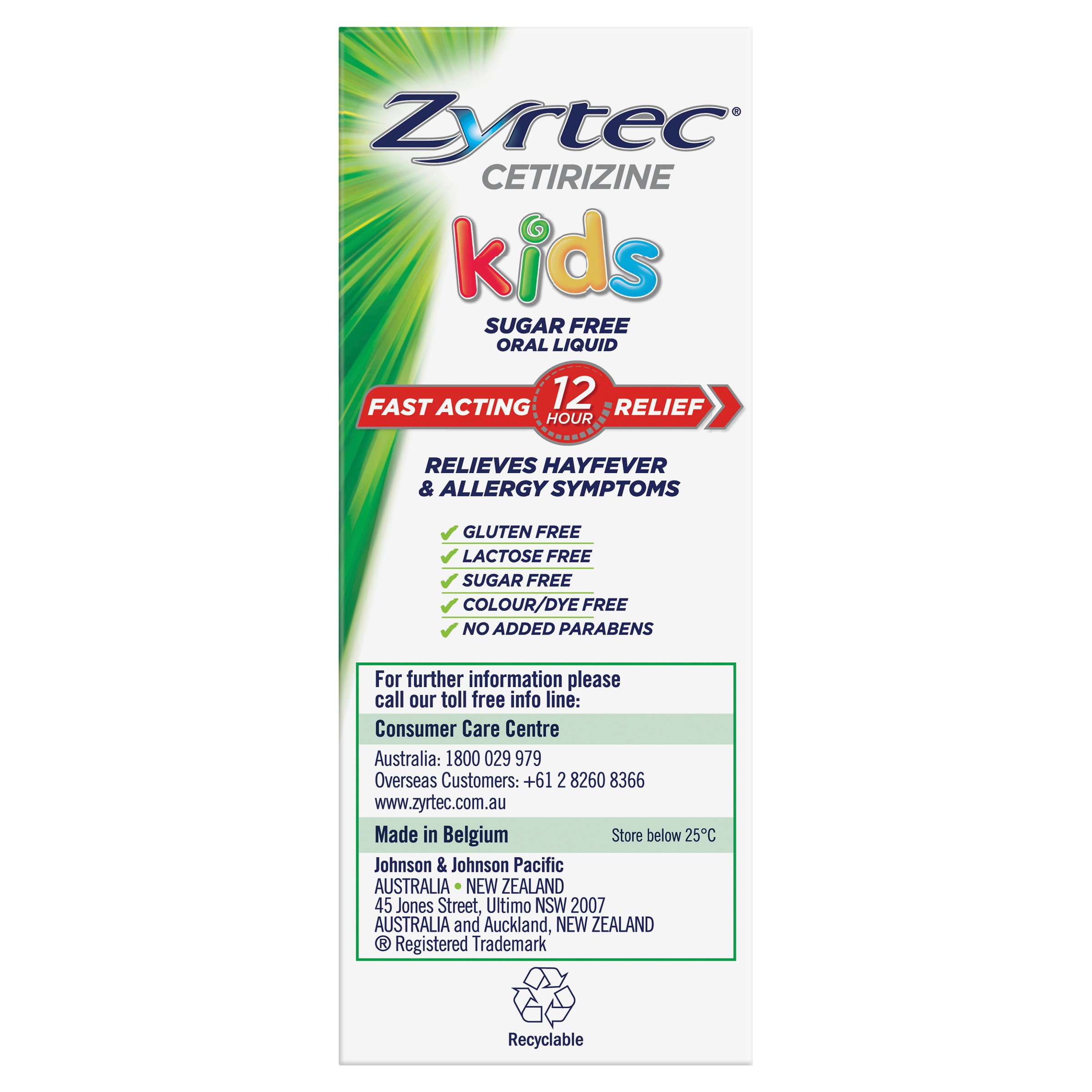 Zyrtec Kids Liquid Grape 120ml - Image 3