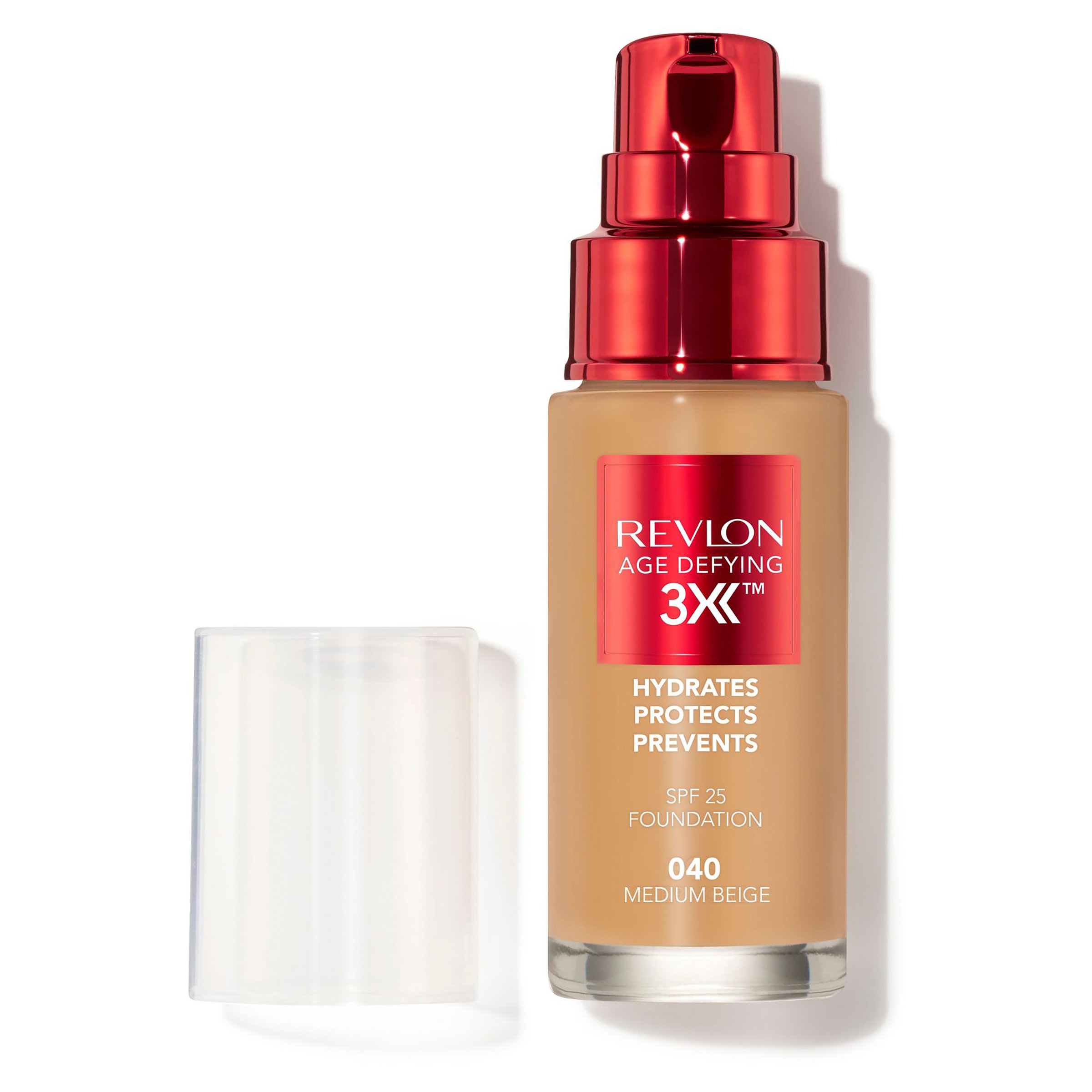 Revlon Age Defying Triple Lift Foundation Medium Beige 040 - 30ml - Image 9