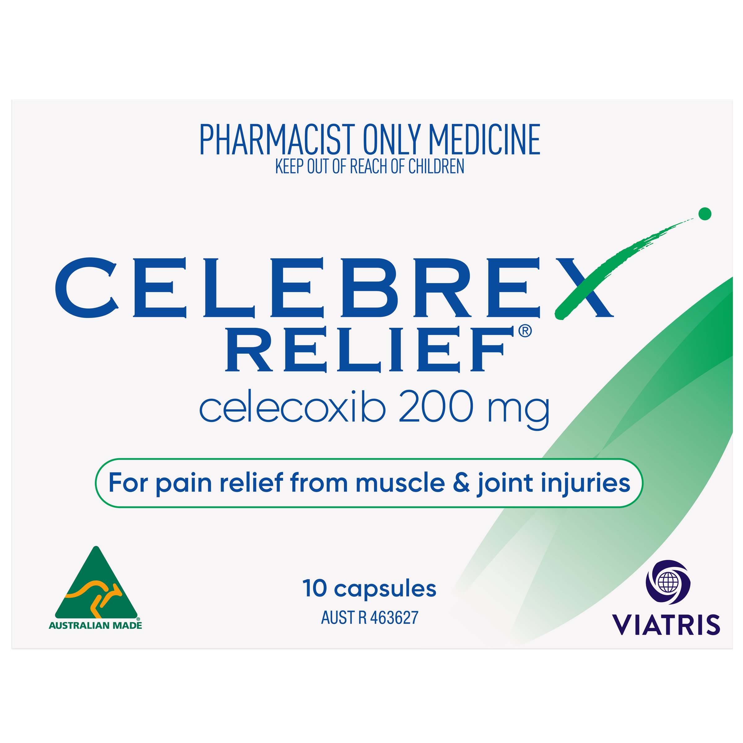 Celebrex Relief celecoxib 200mg - 10 capsules - Image 1