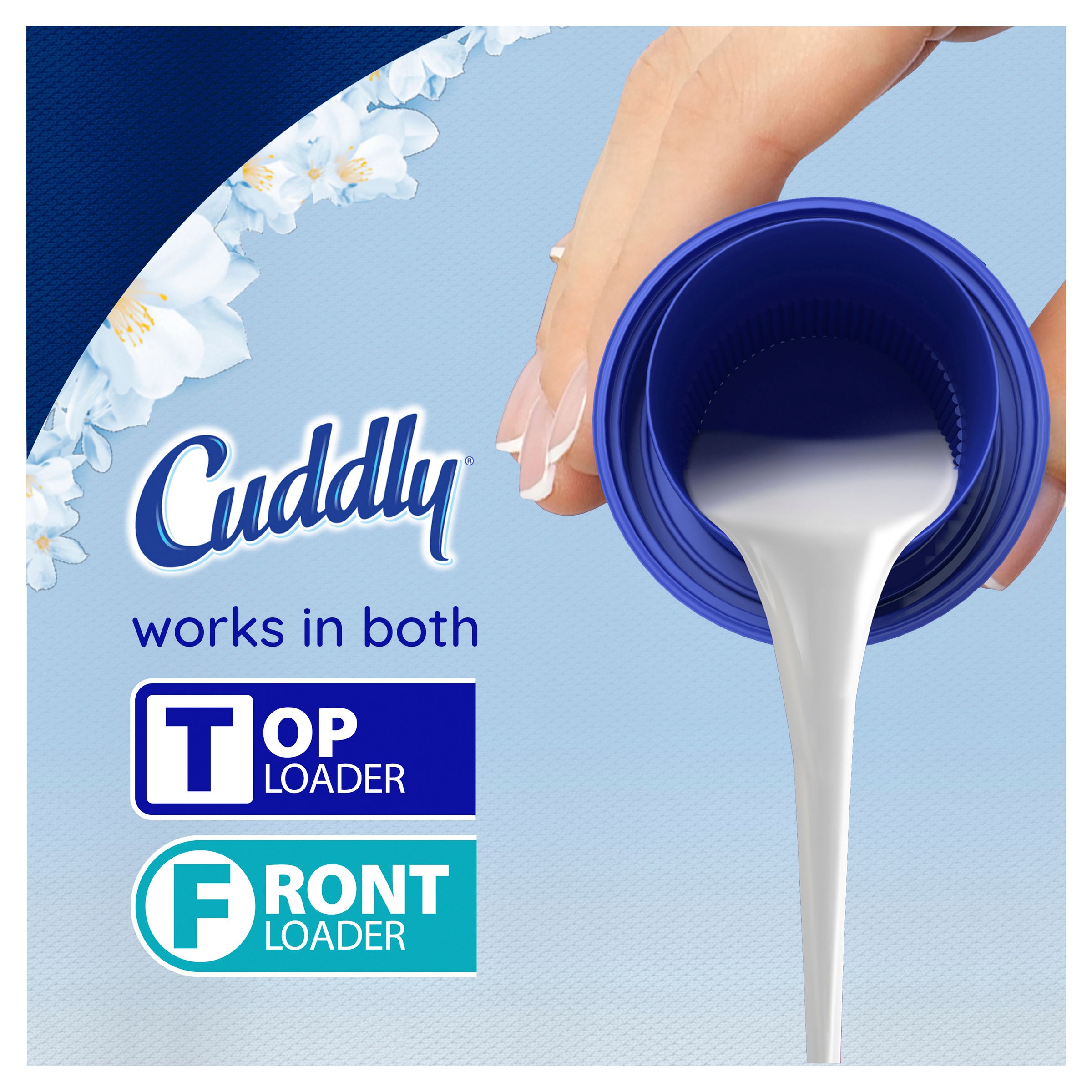 Cuddly Fabric Soft Conc Classic Fresh Sachet 300ml - Image 3