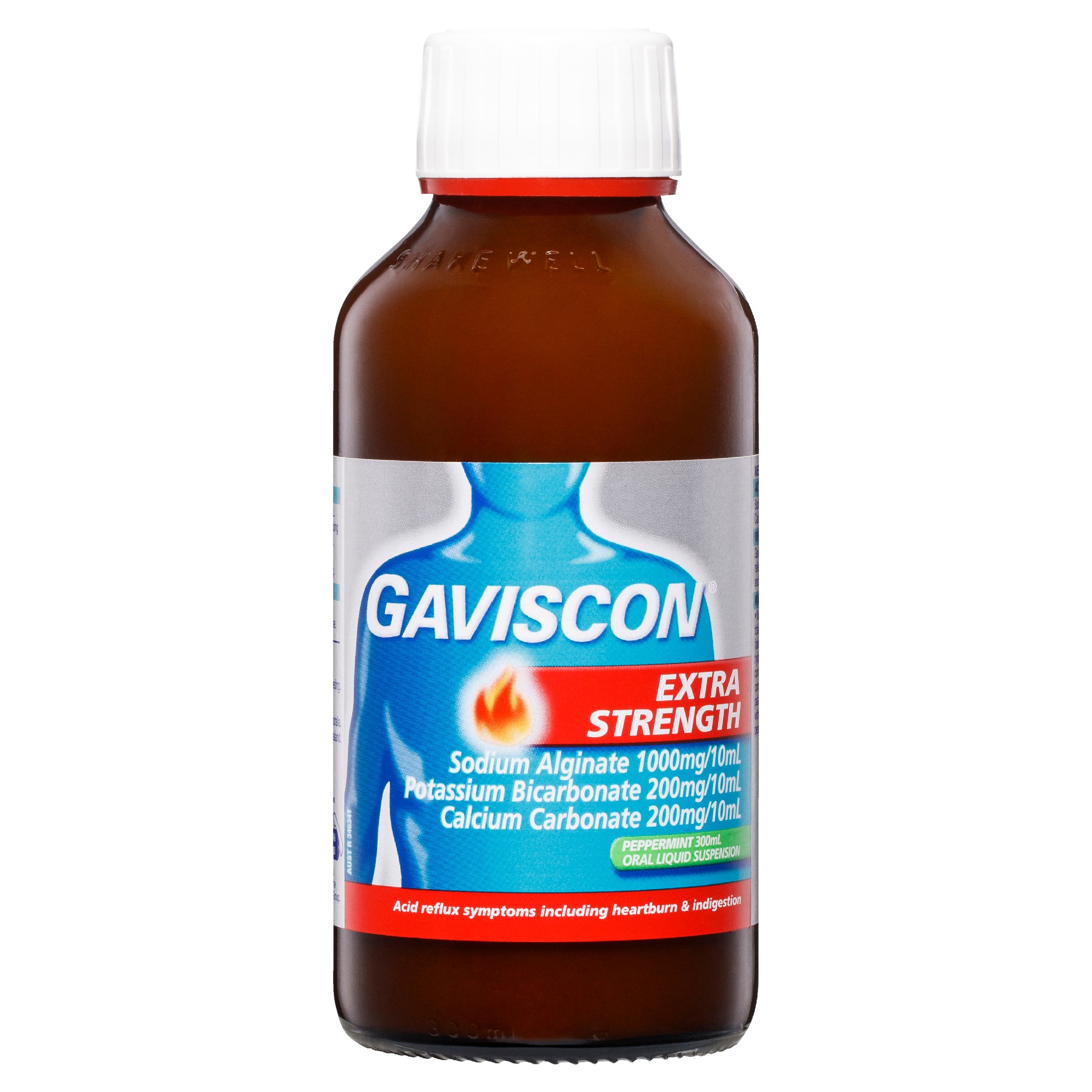 Gaviscon Extra Strength Heartburn And Indigestion Relief Peppermint Liquid 300ml - Image 8