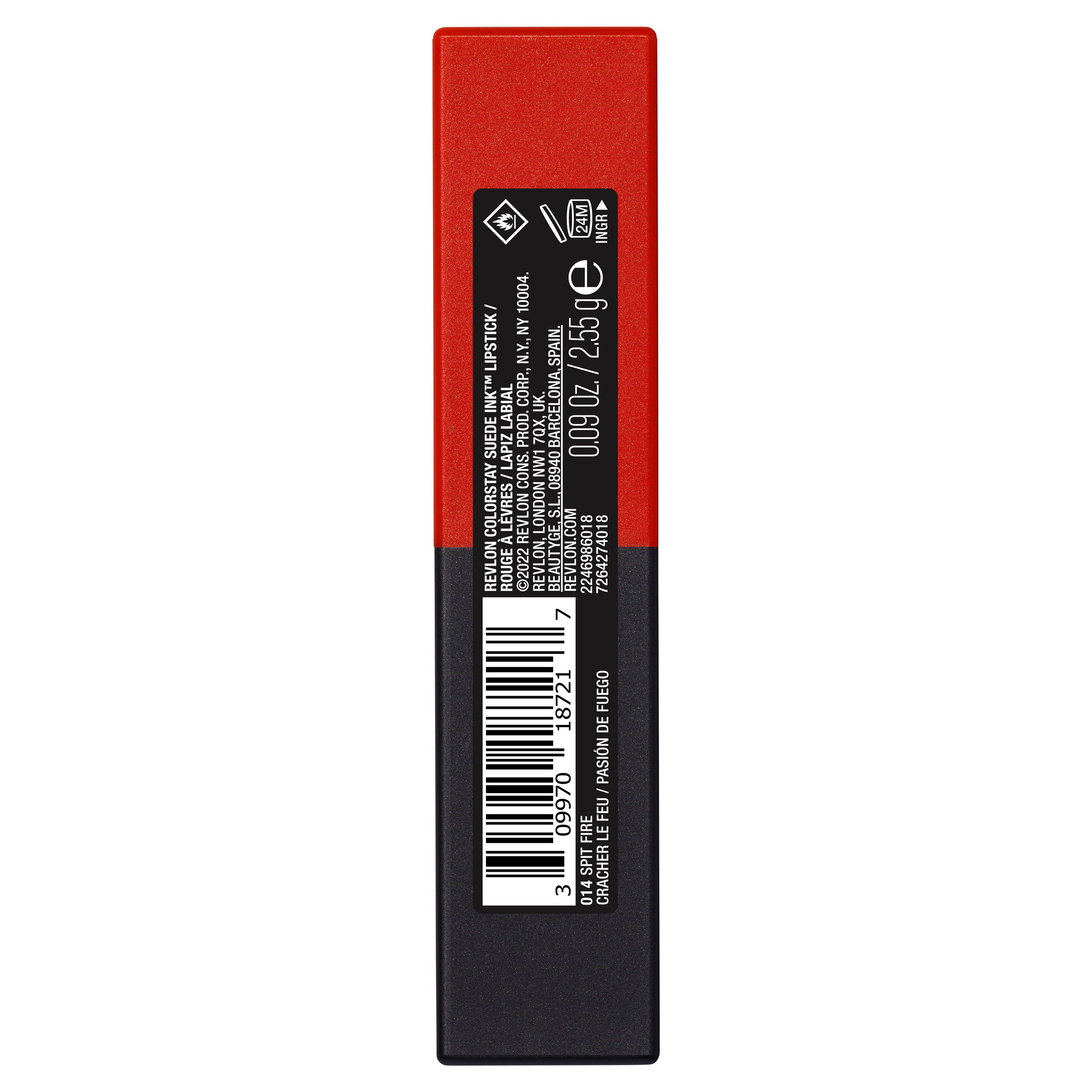 Revlon ColorStay Suede Ink Lipstick Spit Fire 1 each - Image 2