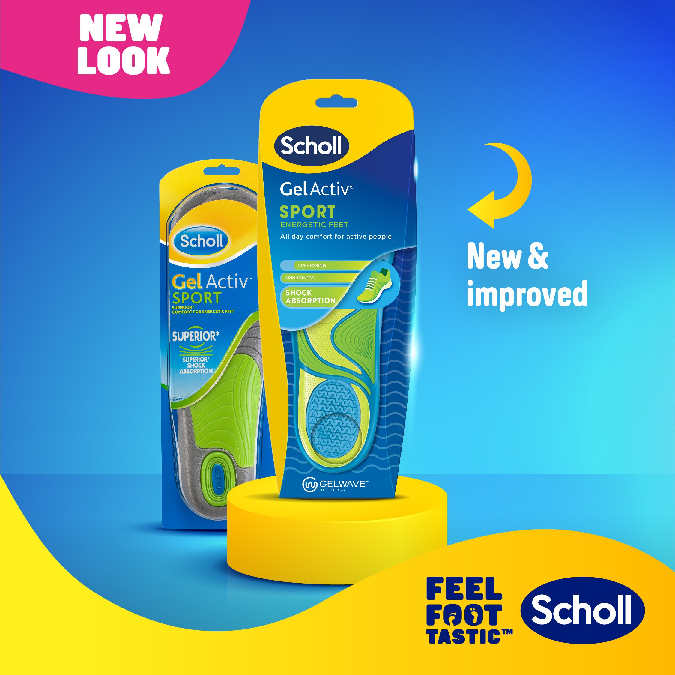 Scholl Gel Activ Insole Sport Small 1 each - Image 7