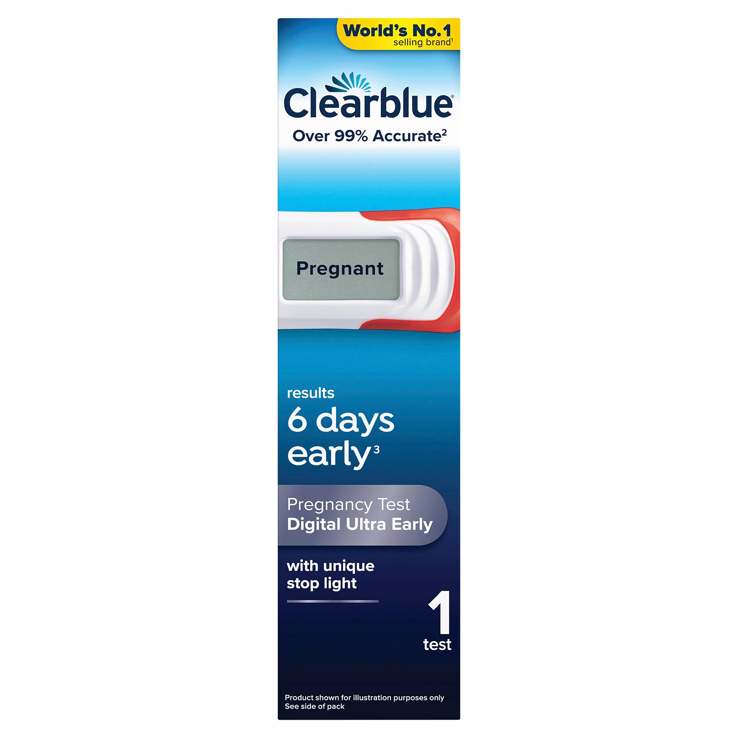 Clearblue Digital Ultra Early Pregnancy Test 1 pack - Image 1