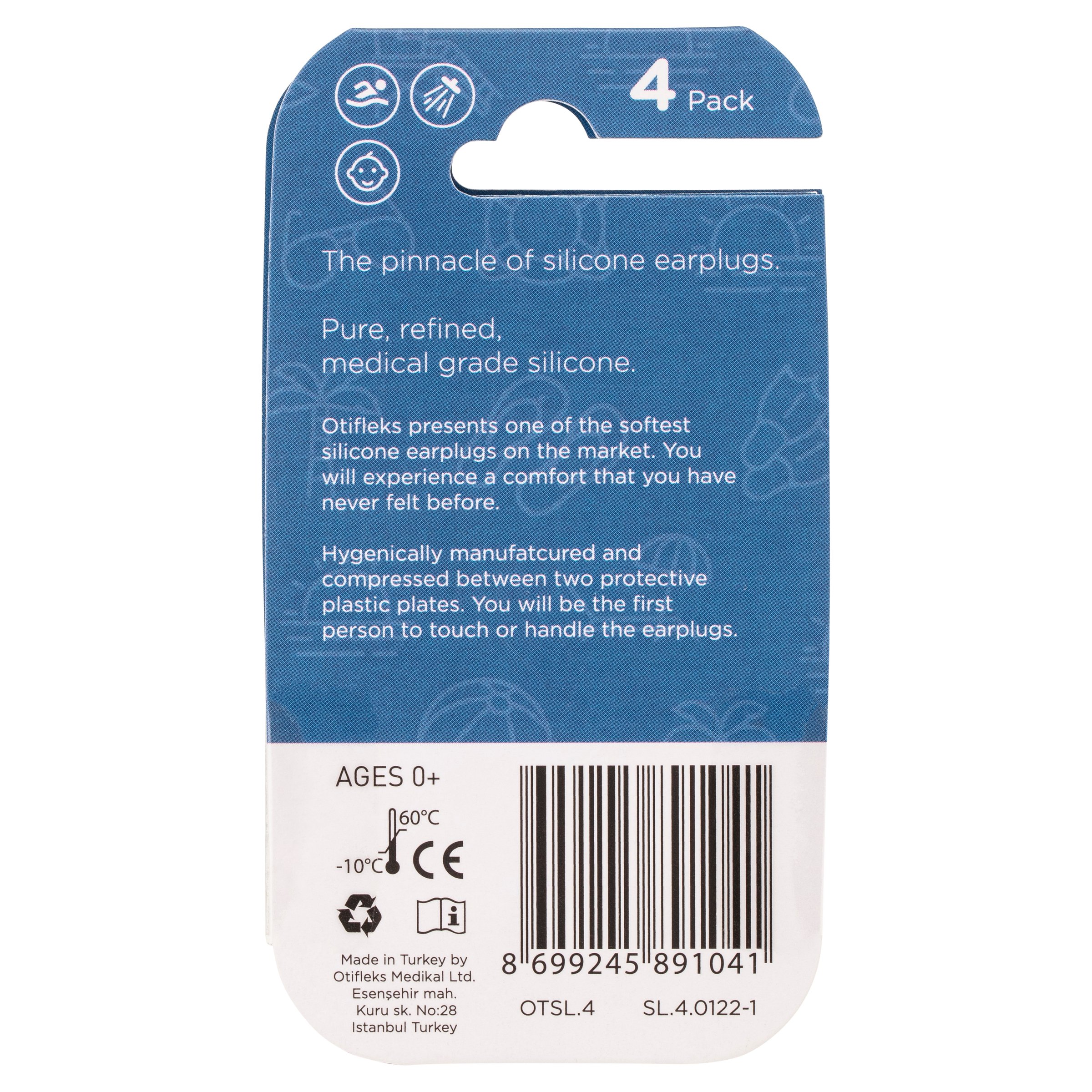 Otifleks Silicone Earplugs 2 pairs - Image 2