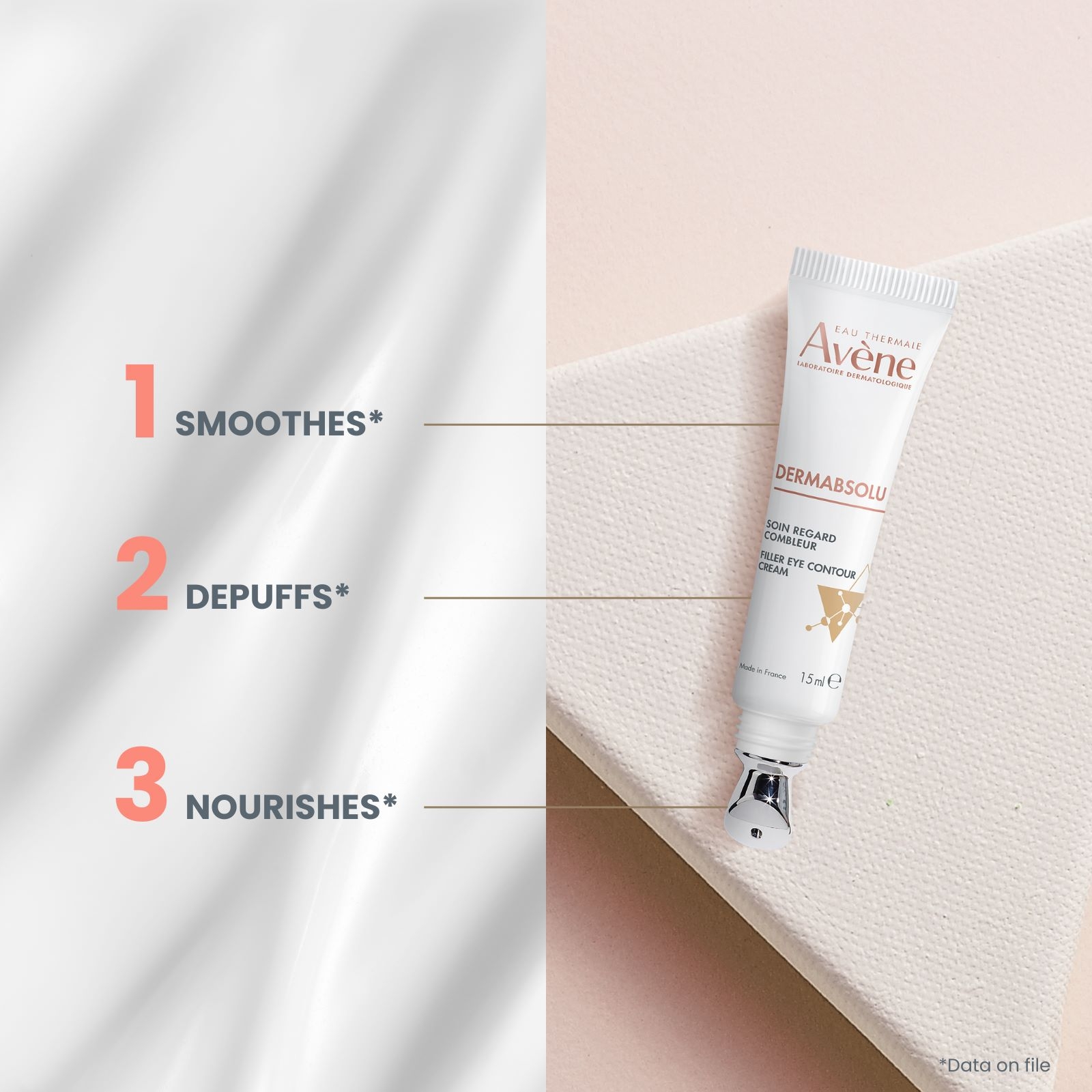 Avene Dermabsolu Filler Eye Contour Cream 15ml - Image 2