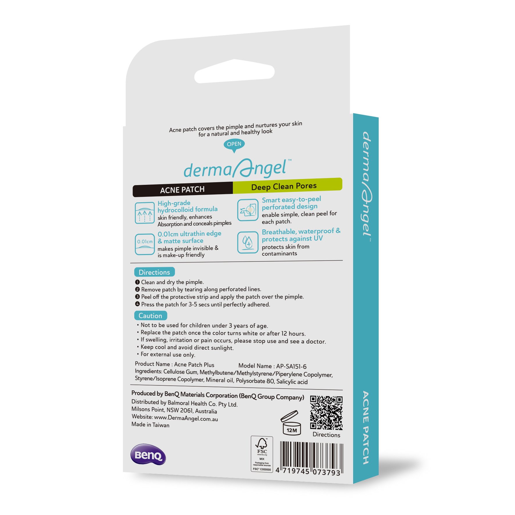 Derma Angel Acne Patch Day 24 pieces - Image 3