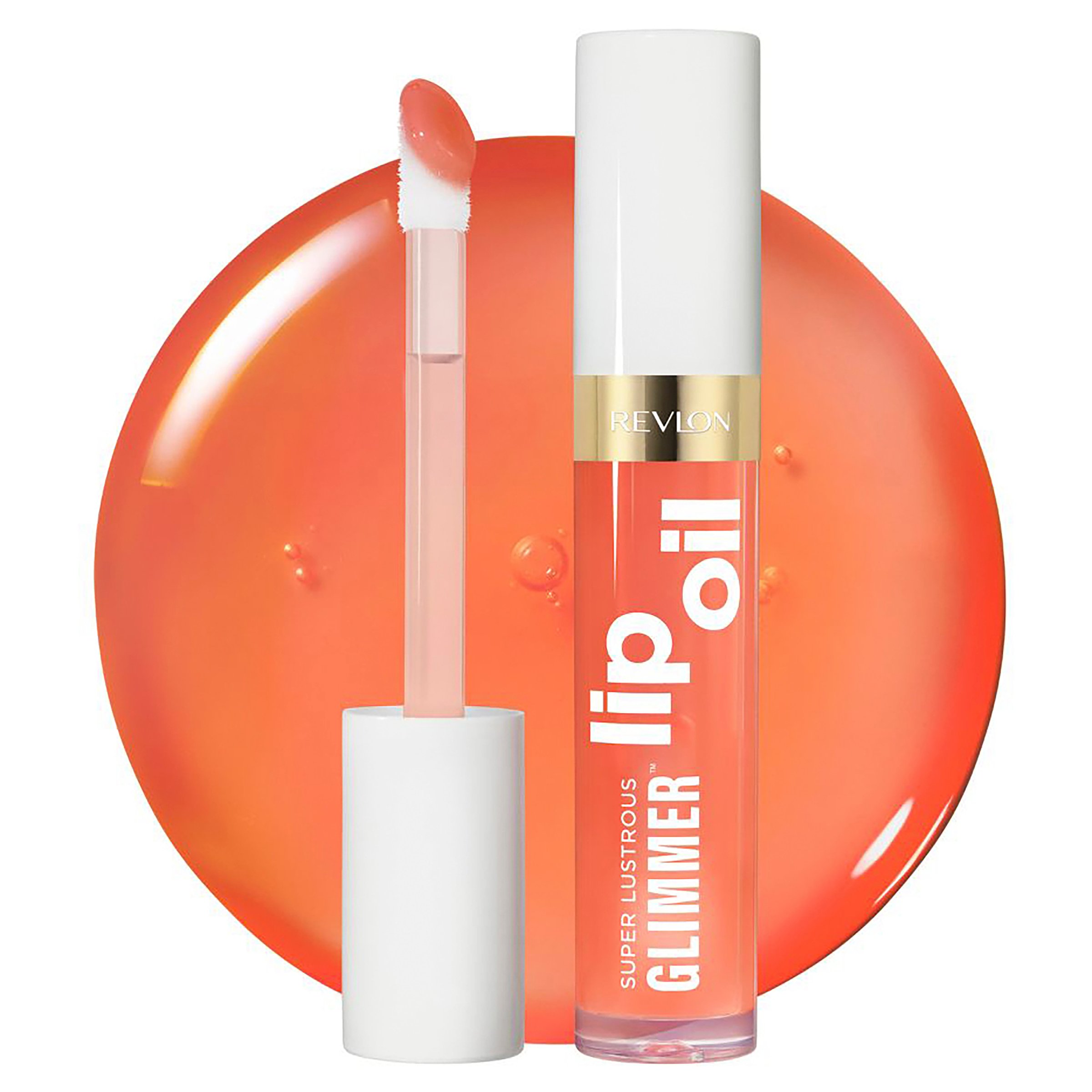 Revlon Glimmer Lip Oil Miss Coral 1 each - Image 8