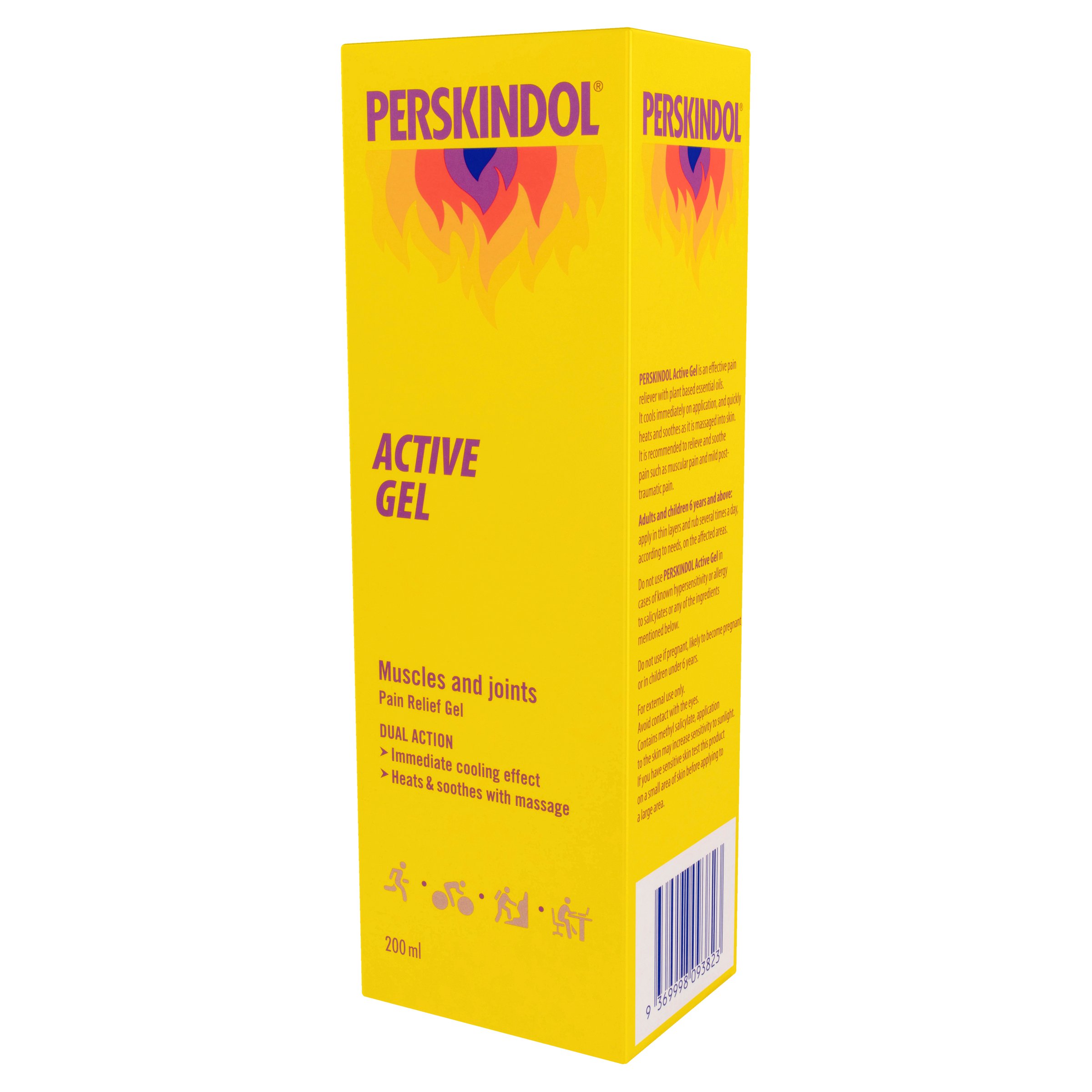 Perskindol Active Gel 200ml - Image 4