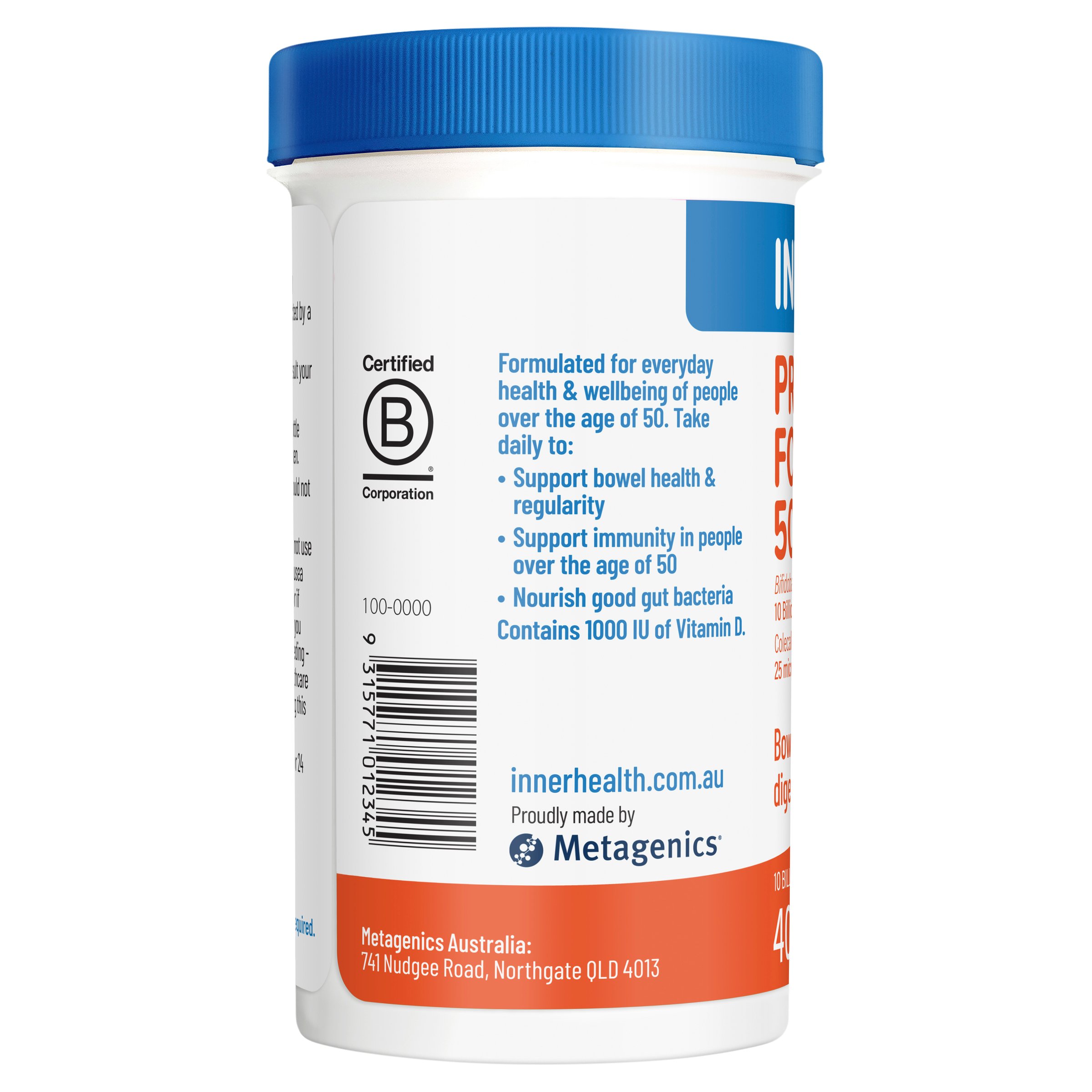 Inner Health Probiotics For 50+ Years - 40 capsules - Image 3
