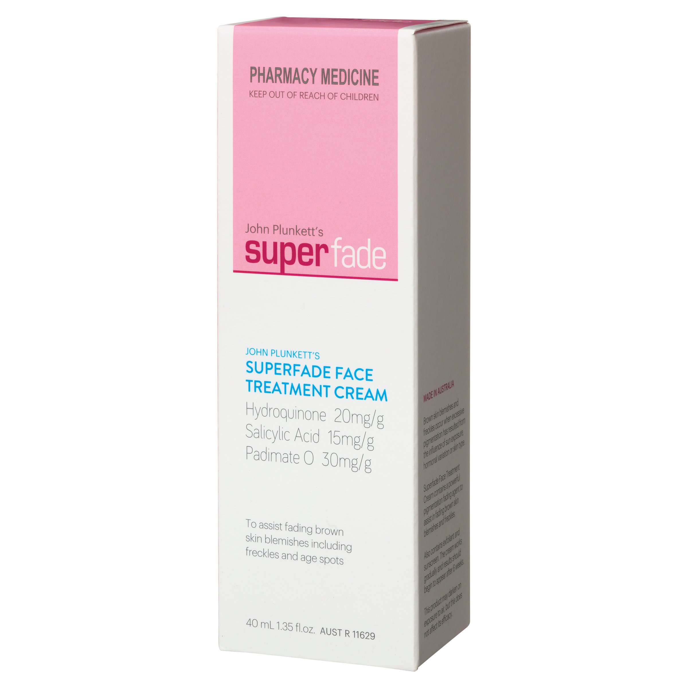 John Plunkett's SuperFade Face Treatment Cream 40ml - Image 12
