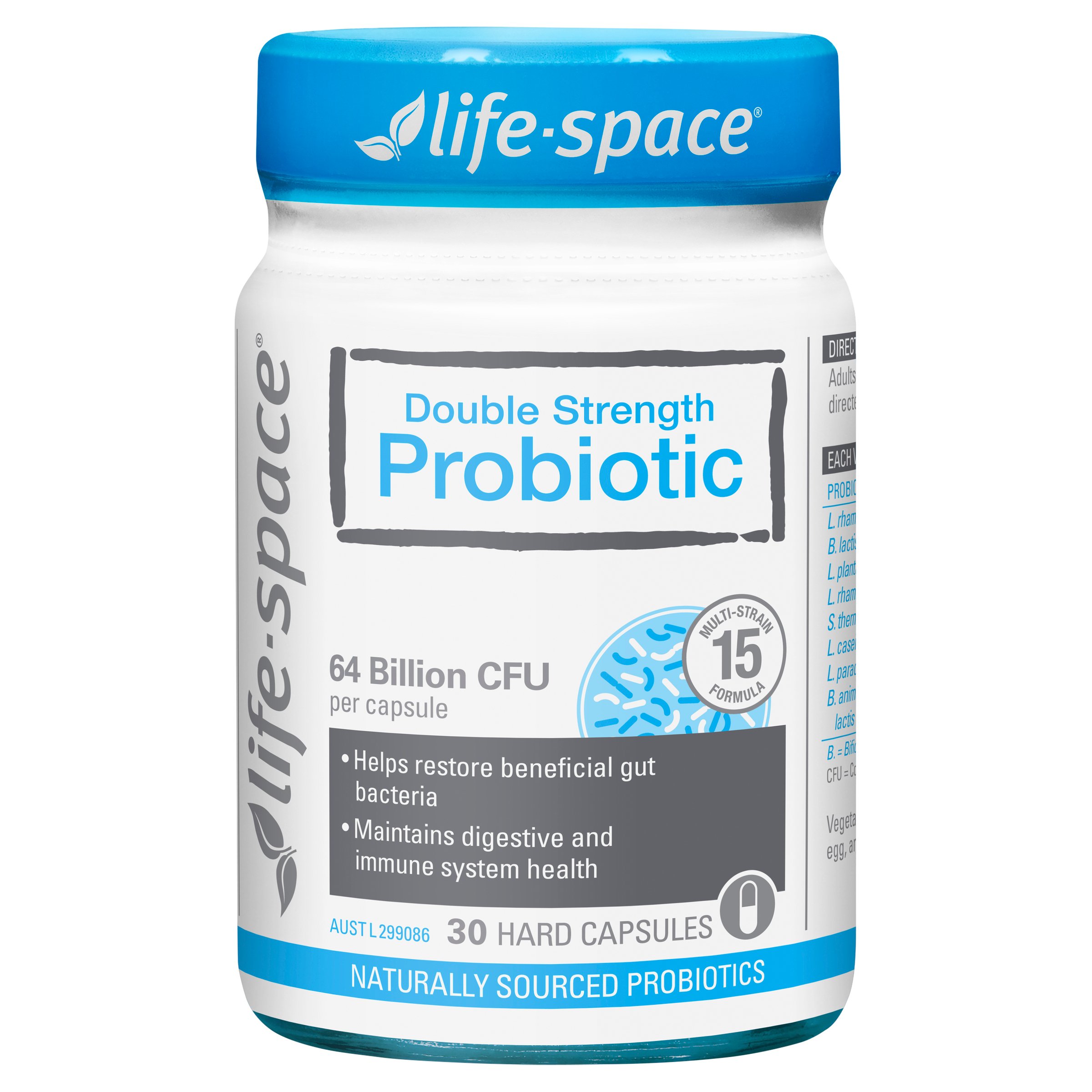 Life-Space Double Strength Probiotic 30 capsules - Image 1