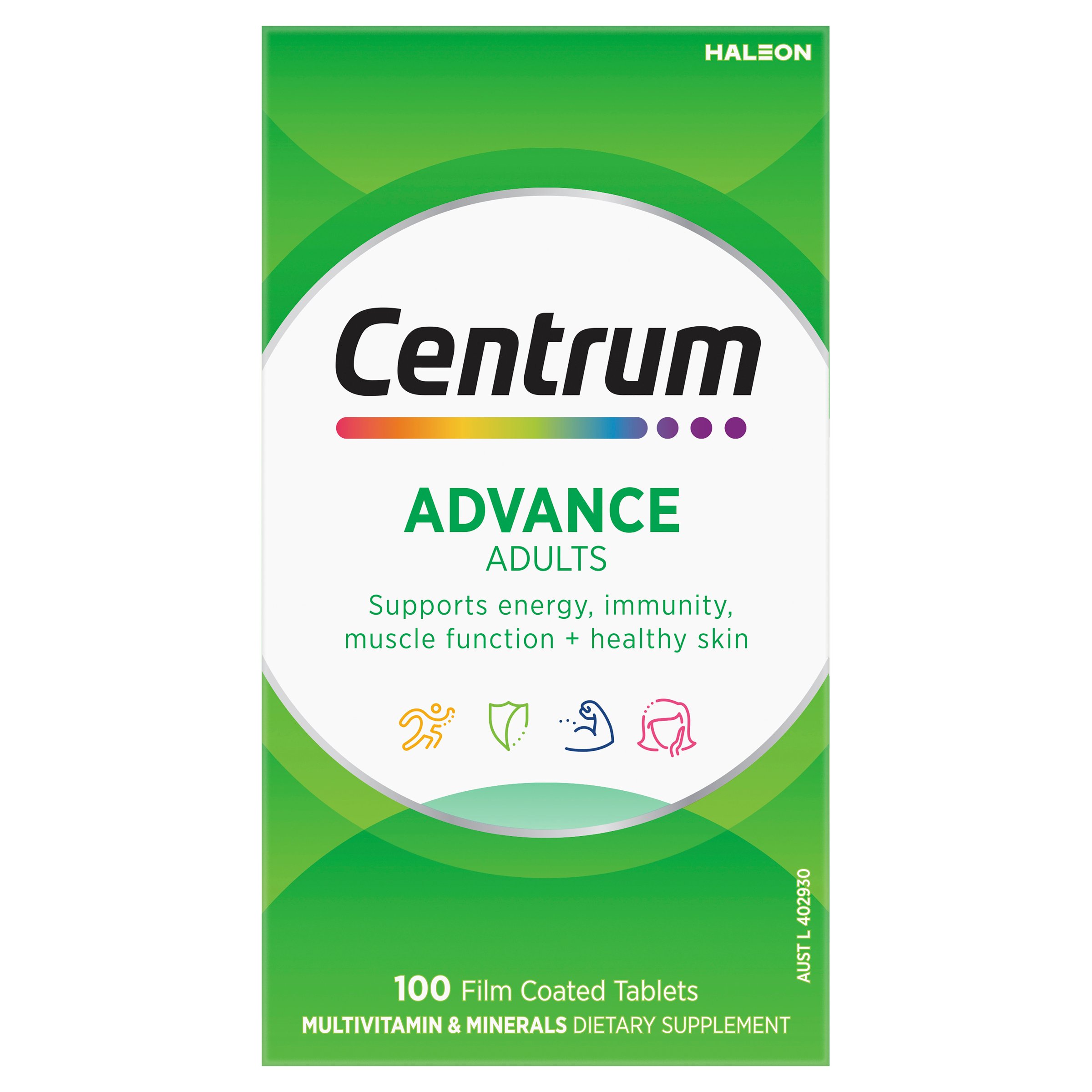 Centrum Advance Multivitamin 100 tablets - Image 1