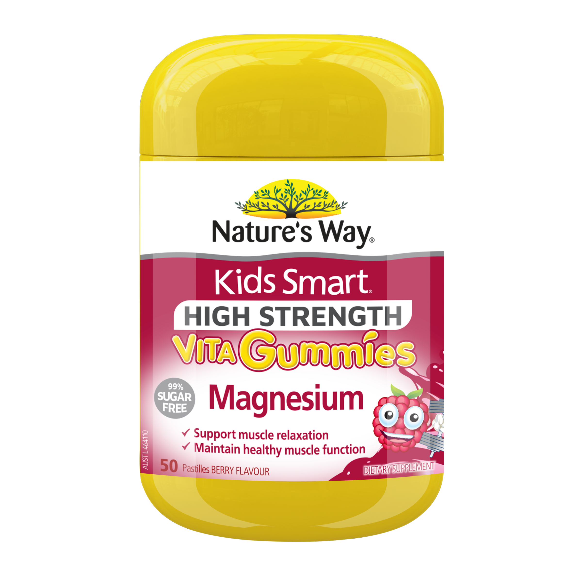 Nature's Way Kids Smart High Strength Vita Gummies Magnesium 50 pastilles - Image 1