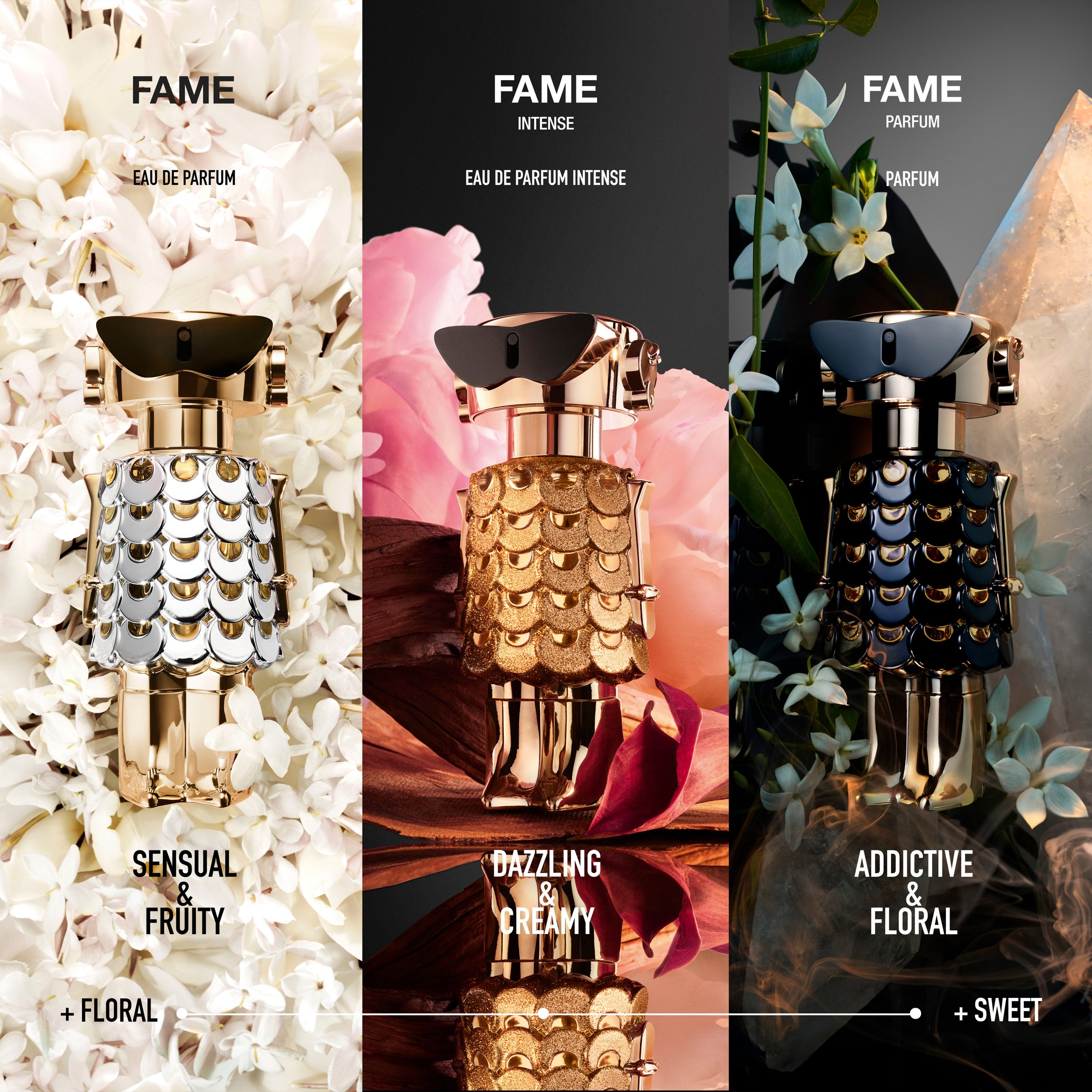 Rabanne Fame Intense EDP Refillable Spray 80ml - Image 5
