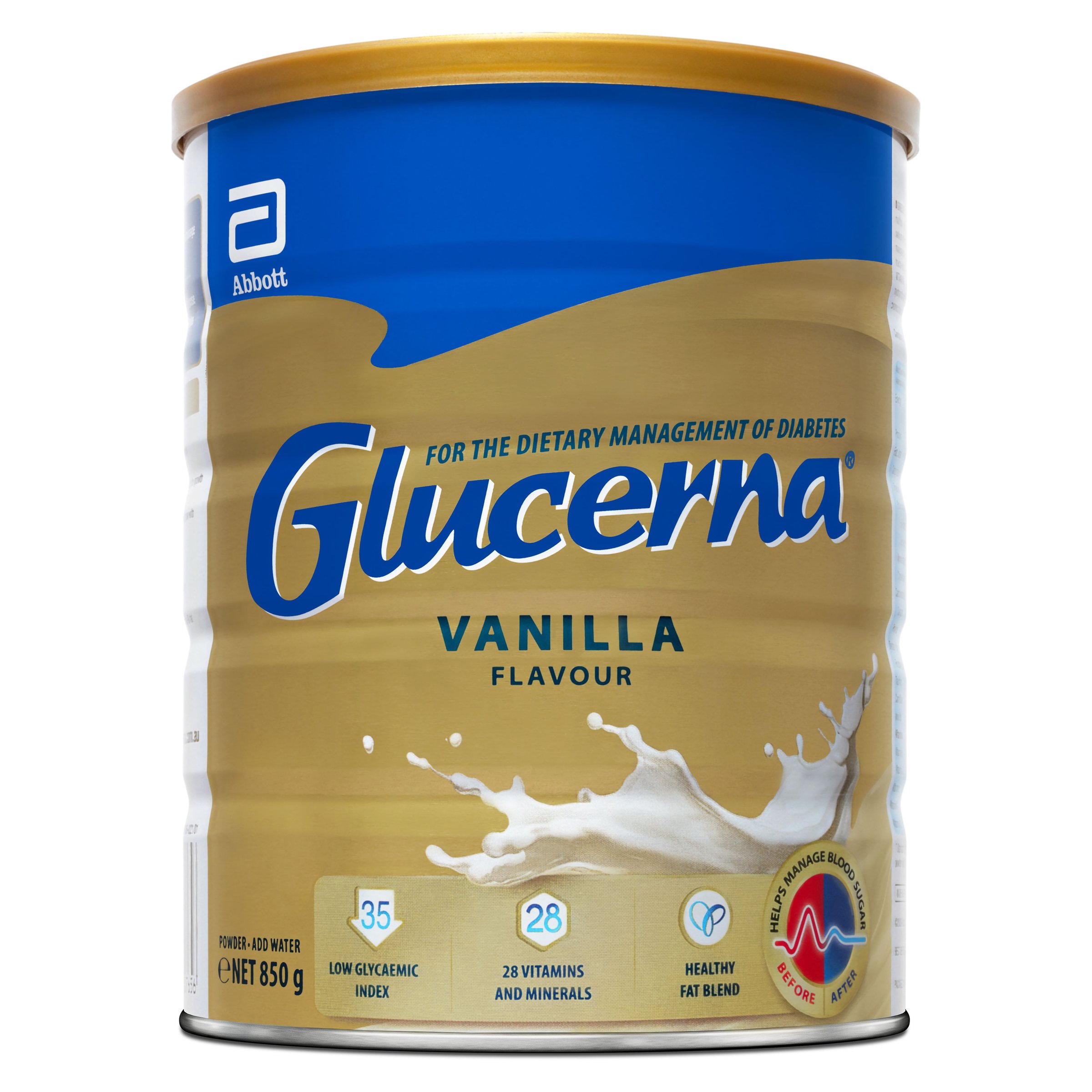 Glucerna Vanilla Flavour 850g - Image 1